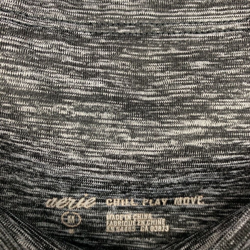 Aerie Leggings Gray Ombre High Rise Pull On Chill Play Move - Picture 3 of 7